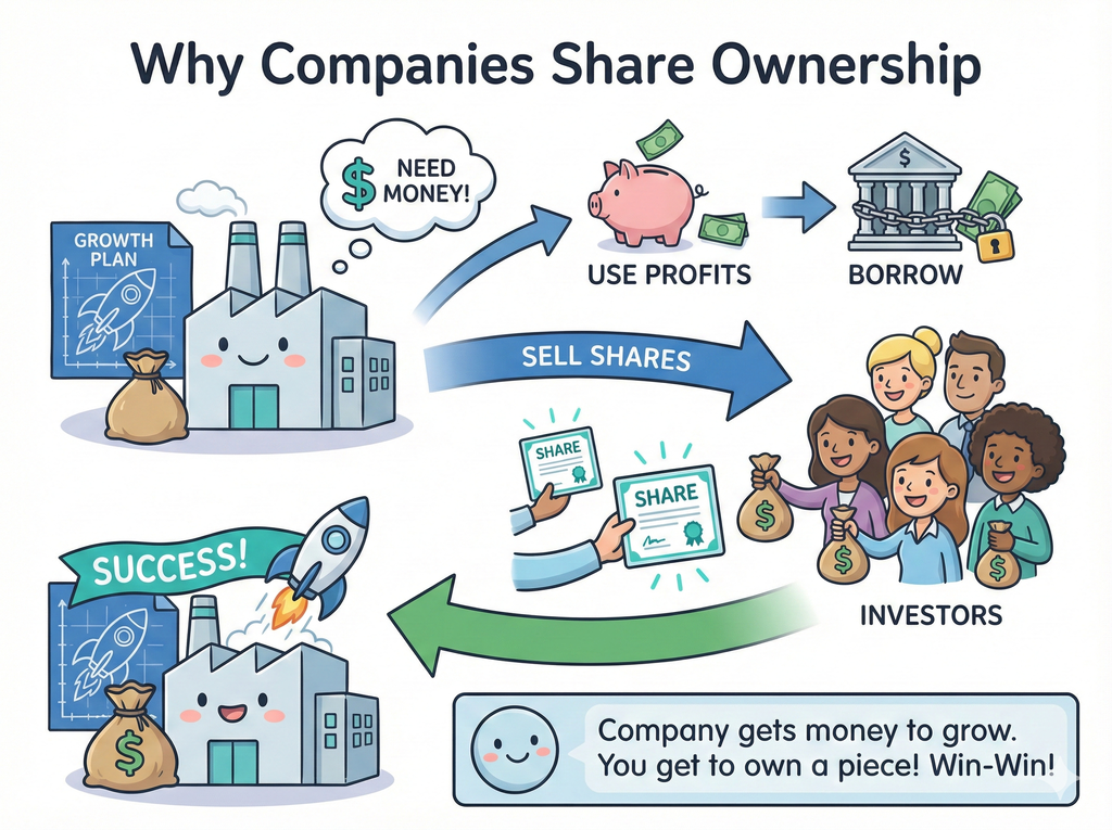Why Companies Issue Stock